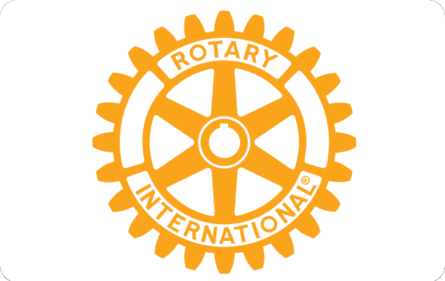 A picture of the rotary international logo