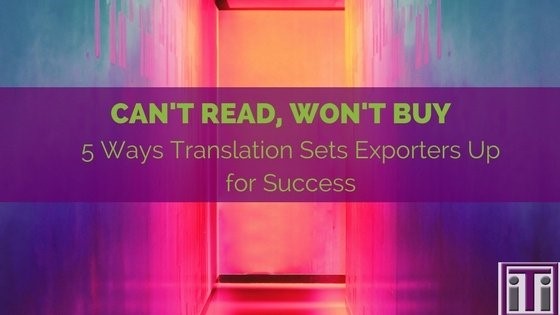 5 ways translation sets exporters up for success