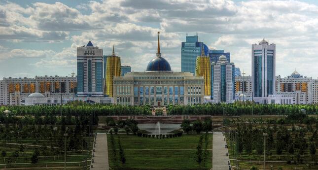 Kazakhstan city skyline