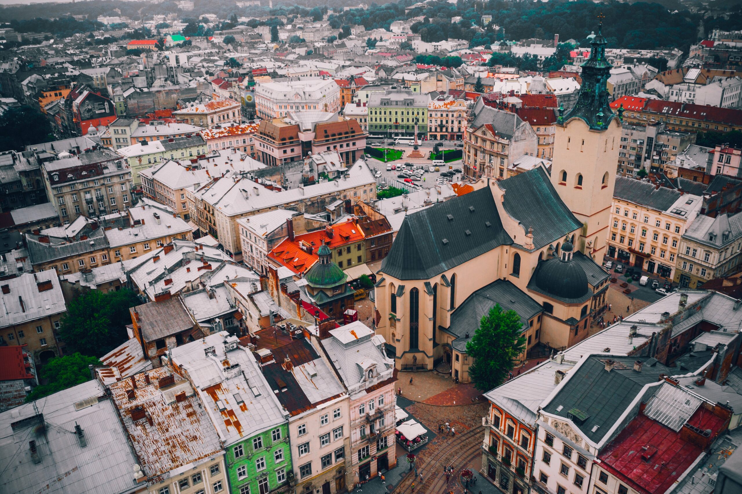 Lviv, Ukraine. Hometown of Ukrainian translator