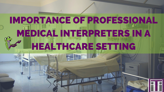 importance of professional medical interpreters in a healthcare setting