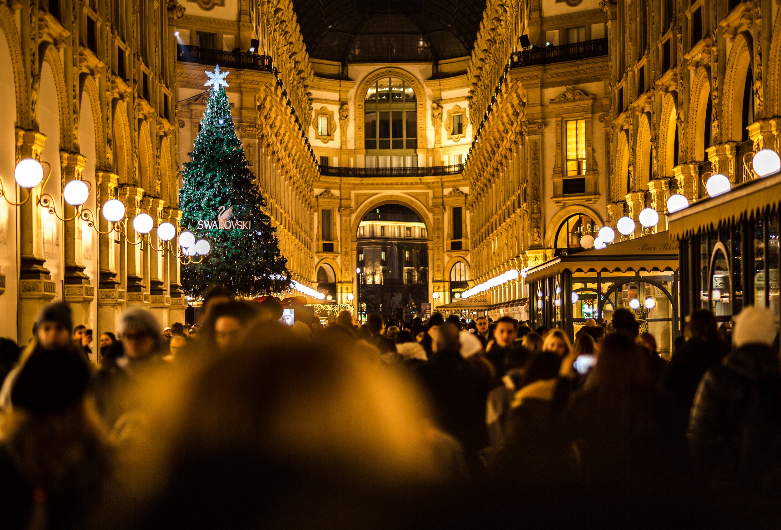 Milan, Italy during Christmas