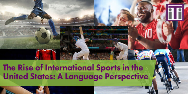 A collage of sports images including soccer, gymnastics, cycling, and cricket.