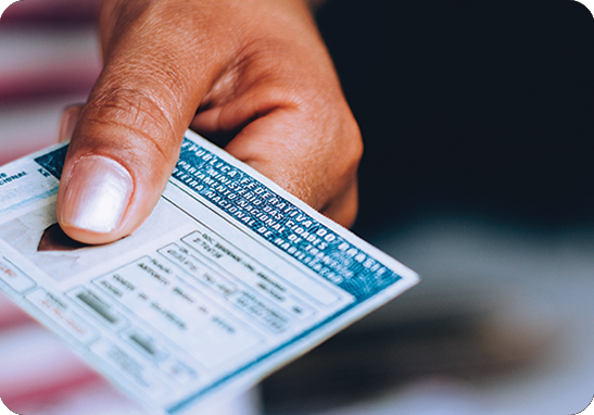 A picture of a personal document. iTi offers translation services for personal documents