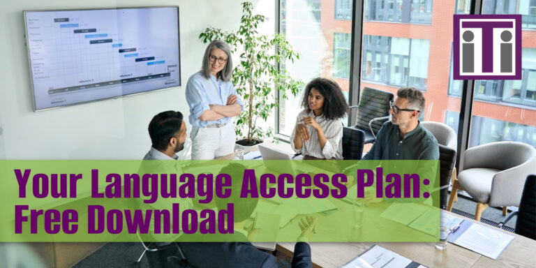 Your Language Access Plan - Free Download