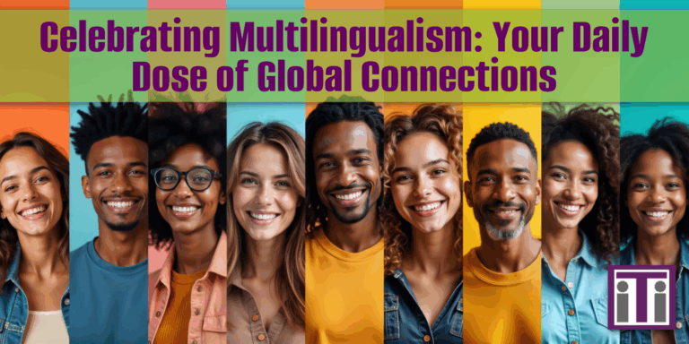 A diverse group of people smiling.